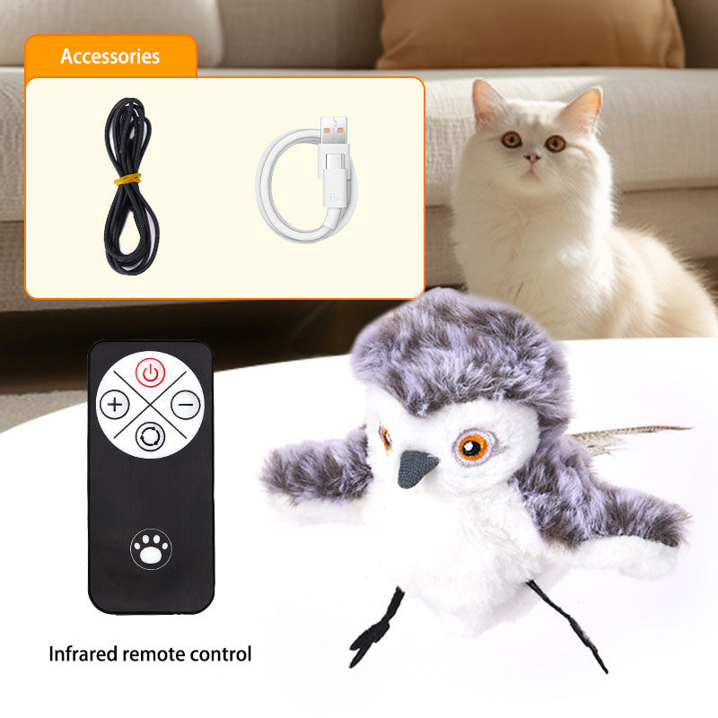 Electric Interactive Plush Toy for Cats – Interactive & Self-Play Fun
