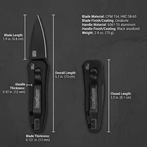 K7500 Aluminum Alloy Folding Knife – Outdoor EDC Tool