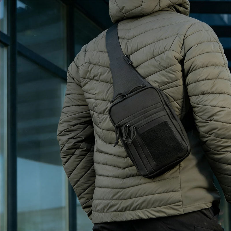 Trailguard Tactical Chest Bag with Holster – Outdoor Multi-Functional Pack