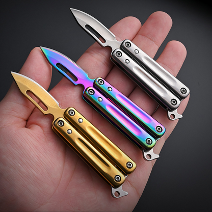 MicroFlip · Mini Stainless Steel Pocket Flipper & Unboxing Gear