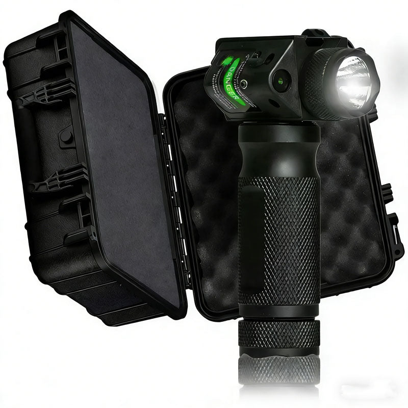 Lumigrip Vertical Flashlight Grip – LED Light with Laser – Terozi