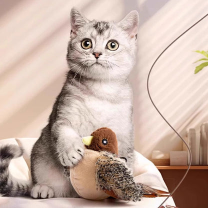 Electric Interactive Plush Toy for Cats – Interactive & Self-Play Fun