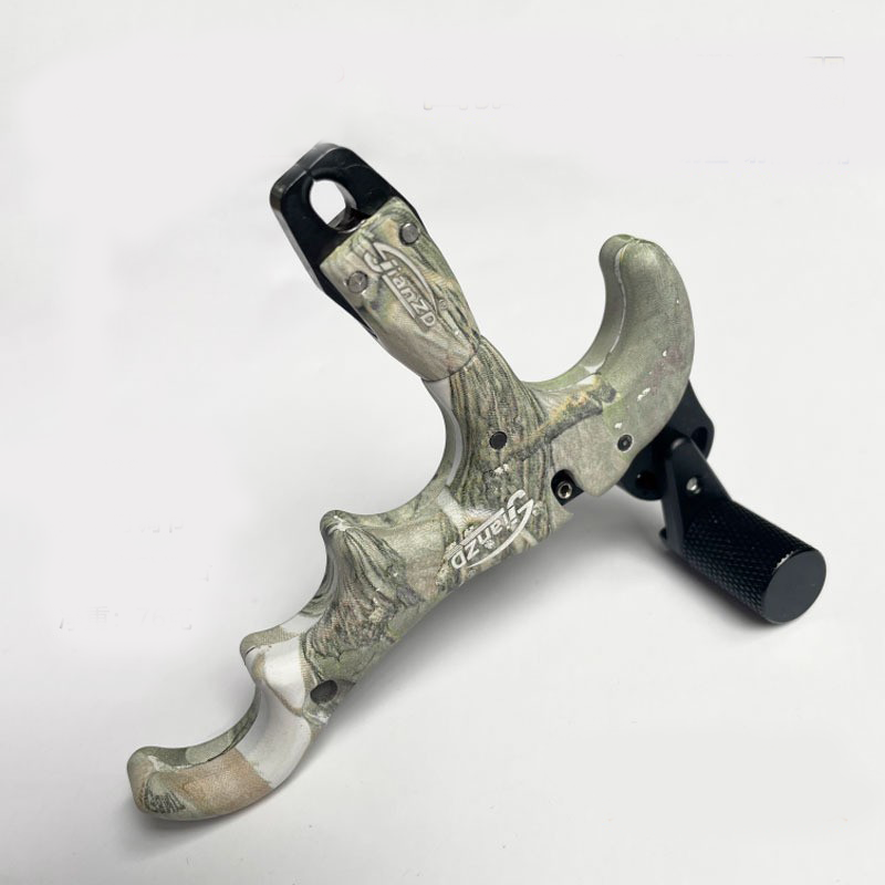 ACCMOS Compound Bow Release Aid 360 Rotating 3/4 Finger