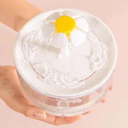 Anti-Dry-Burn Automatic Pet Water Fountain: Flowing Water Circulation & Multi-Layer Filtration