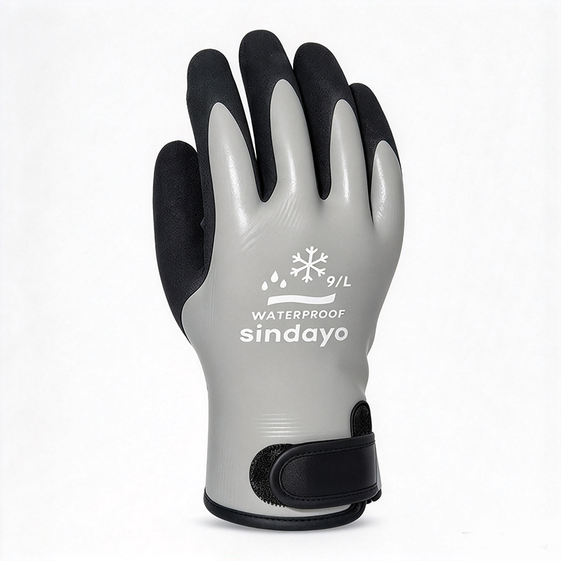 Winter Waterproof Thermal Work Gloves Heavy Duty Cold Proof Grip