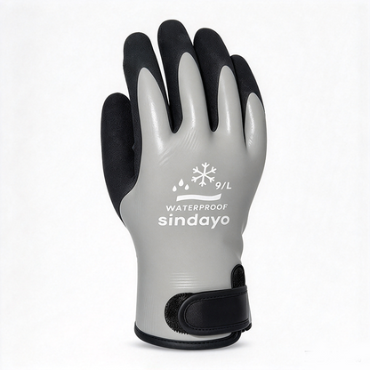 Winter Waterproof Thermal Work Gloves Heavy Duty Cold Proof Grip