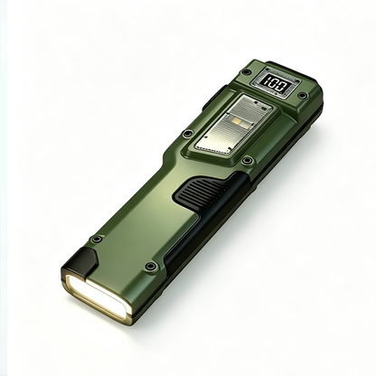 BeamClip™ Rechargeable Clip-On LED Light – Motion Sensor & Digital Power Display