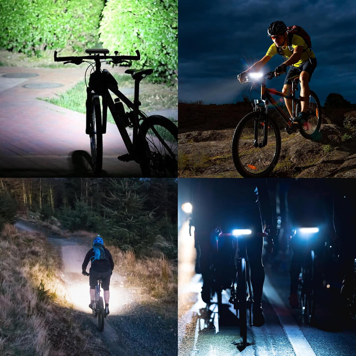 RideBeam™ Ultra-Bright USB Rechargeable Bike Headlight