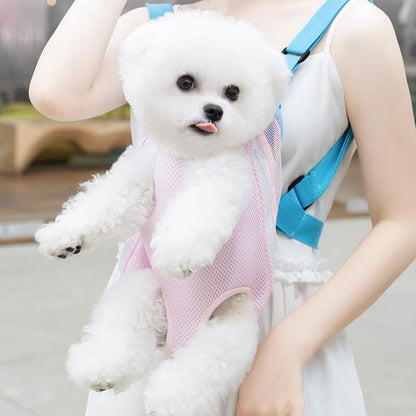 Portable Pet Travel Backpack: Comfortable & Breathable, Hands-Free Design