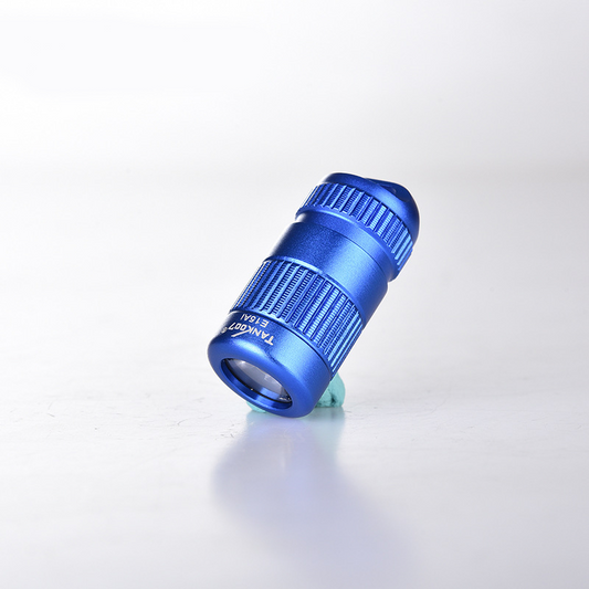 Ultra-Mini Aluminum LED Keychain Flashlight Fingertip Pocket Light