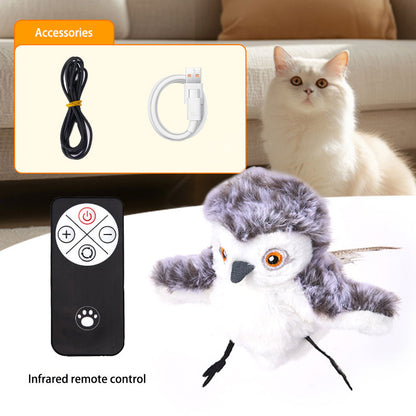 Electric Interactive Plush Toy for Cats – Interactive & Self-Play Fun