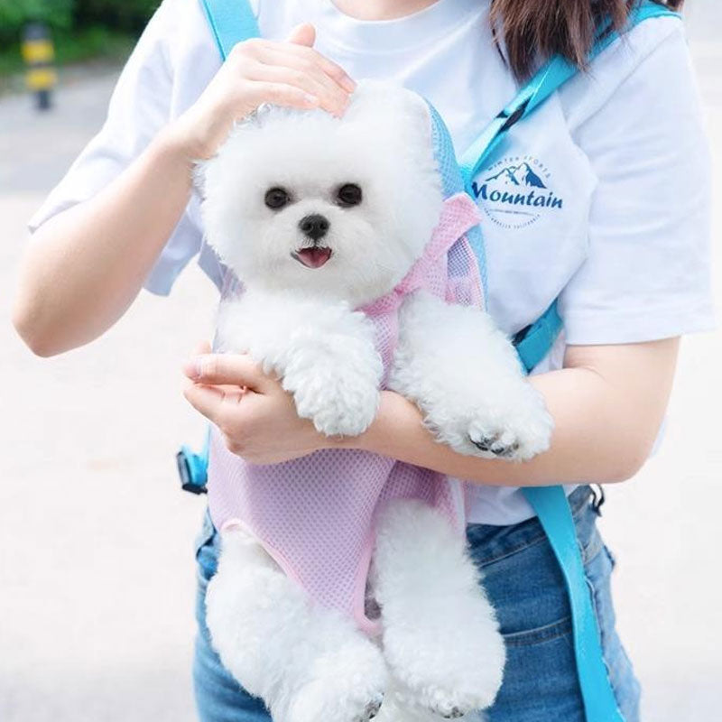 Portable Pet Travel Backpack: Comfortable & Breathable, Hands-Free Design