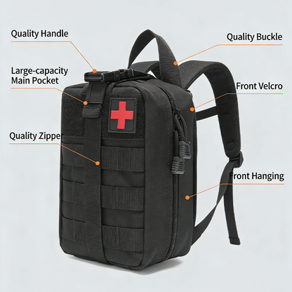 TacticalGuard | All-in-One Survival First Aid Kit (MOLLE Compatible)