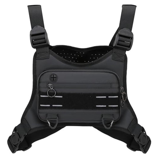 FlexRun™ Chest Rig Bag – Lightweight Carry Pack for Running & Outdoor Fitness