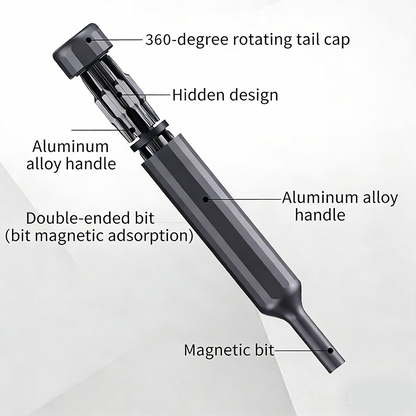 PrecisionPro · 24-in-1 Magnetic Hidden Multi-Tool Kit