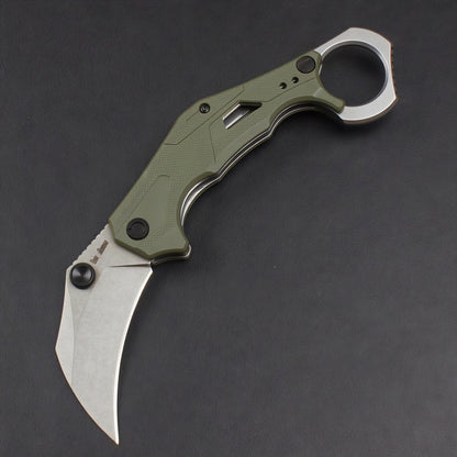 AuraStream 2064 | Minimalist Titanium-Style Mechanical Folder