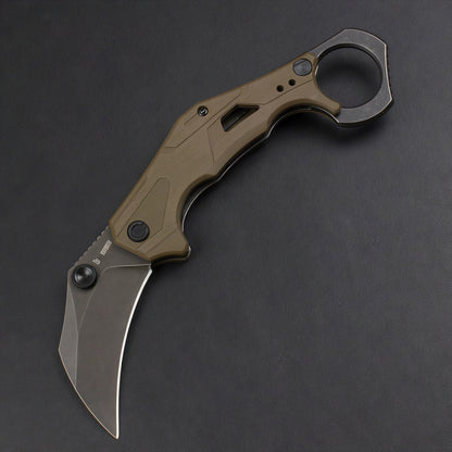 AuraStream 2064 | Minimalist Titanium-Style Mechanical Folder