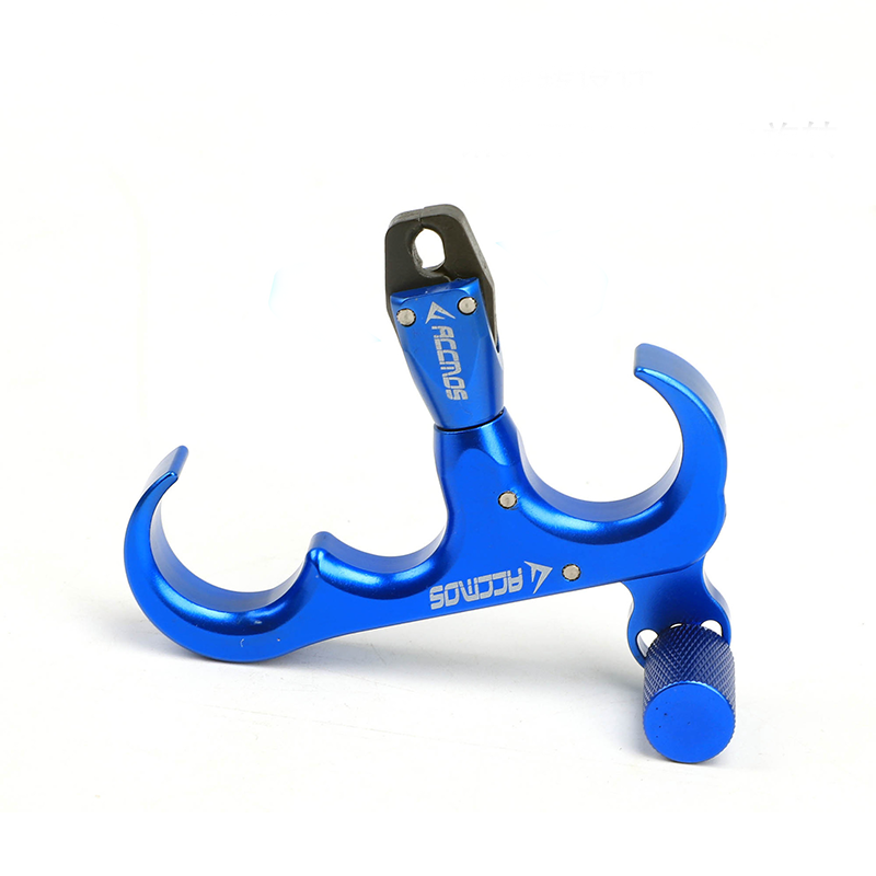 ACCMOS Compound Bow Release Aid 360 Rotating 3/4 Finger