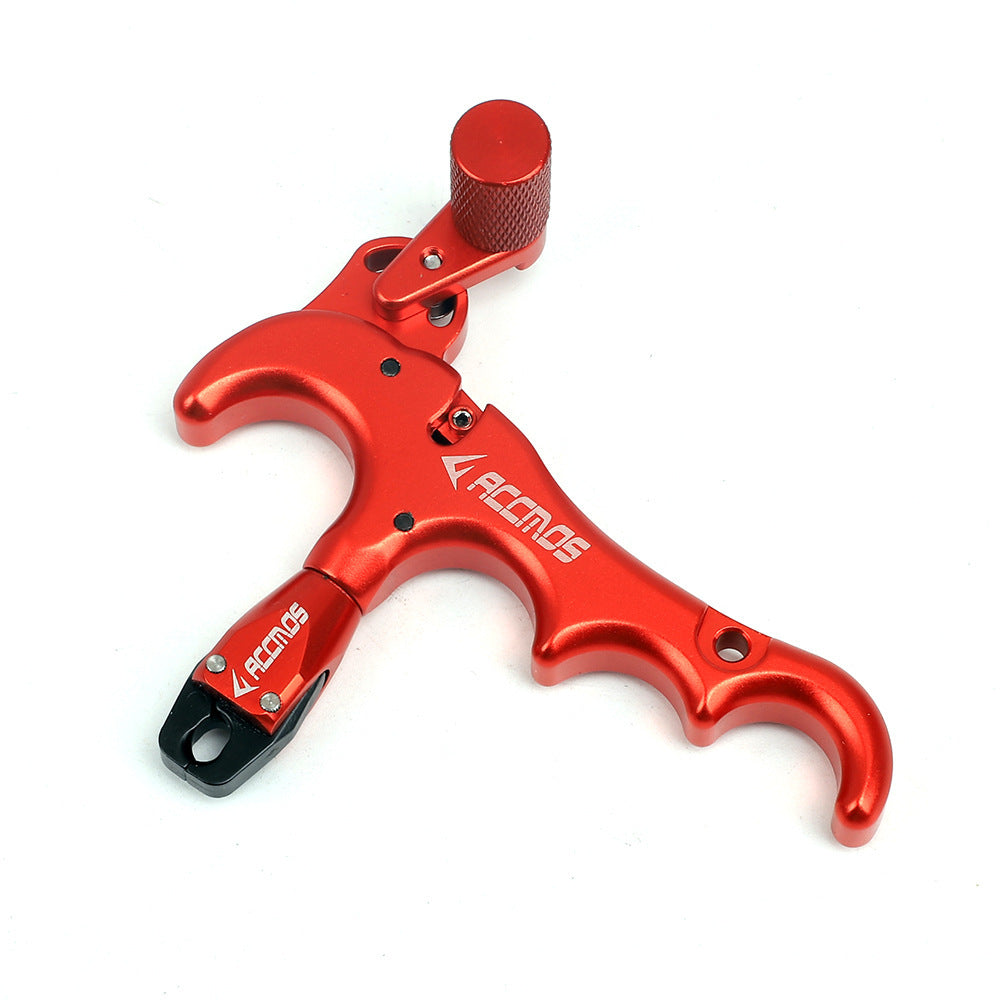 ACCMOS Compound Bow Release Aid 360 Rotating 3/4 Finger