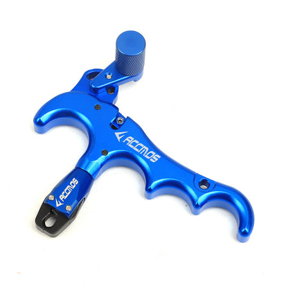 ACCMOS Compound Bow Release Aid 360 Rotating 3/4 Finger