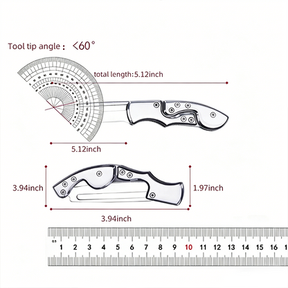 SteelGlider Industrial Piece – All-Metal Mechanical Fidget Gear