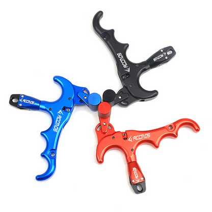 ACCMOS Compound Bow Release Aid 360 Rotating 3/4 Finger