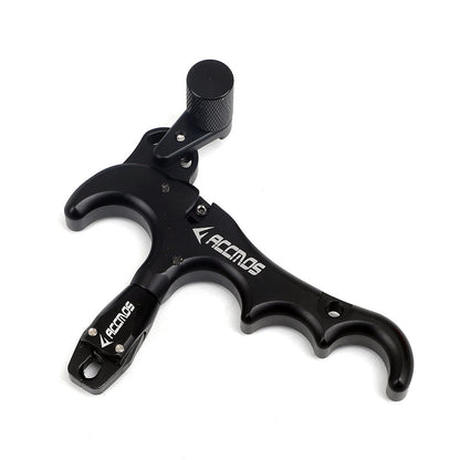 ACCMOS Compound Bow Release Aid 360 Rotating 3/4 Finger