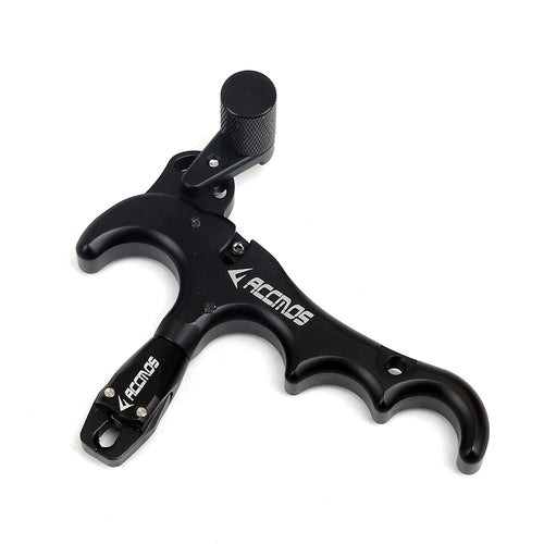 ACCMOS Compound Bow Release Aid 360 Rotating 3/4 Finger