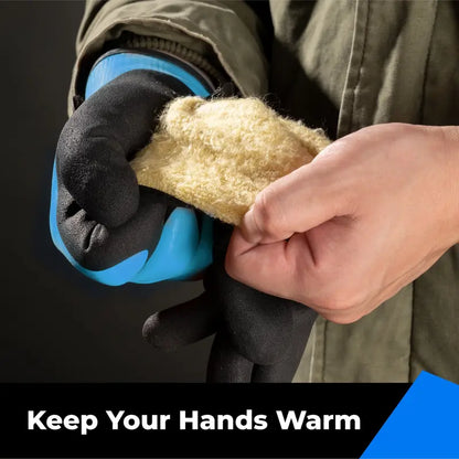 Winter Waterproof Thermal Work Gloves Heavy Duty Cold Proof Grip