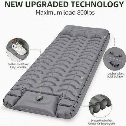 TerraRest · Upgraded Heavy-Duty TPU Camping Air Mattress