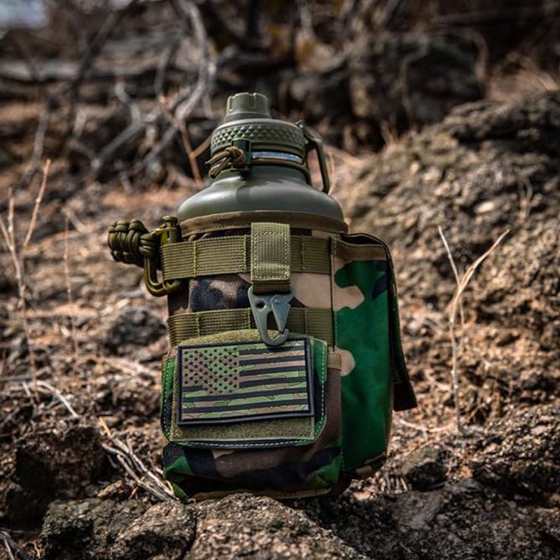 64oz Large - Capacity Stainless Steel Space Bottle: Leak - Proof, Convenient Handle - Terozi