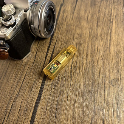 MicroSpi Kinetic Self-Powered EDC Pocket Light and Fidget Pendant
