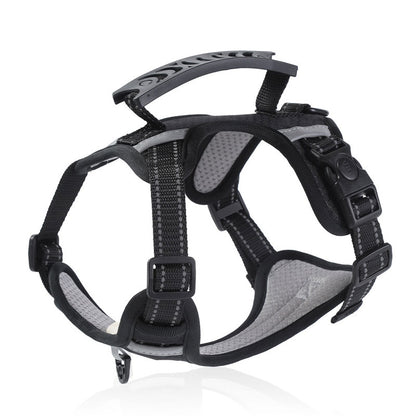Pet Vest-Style Harness Leash – Anti-Pull, Secure Buckle & Reflective Design