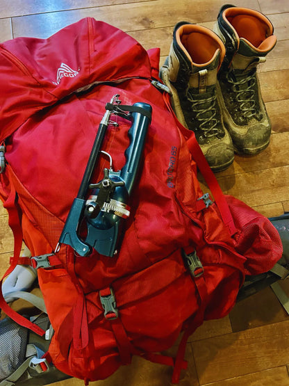 TitanCast · Pro-Folding Travel Rod & Reel Combo