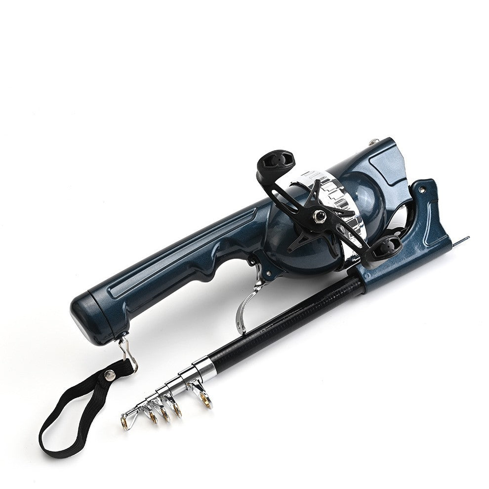 TitanCast · Pro-Folding Travel Rod & Reel Combo