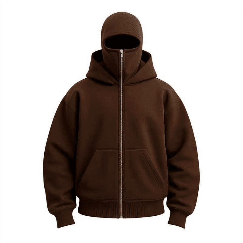 AeroPeak High - Neck Hooded Sweatshirt – Urban Outdoor Warmth - Terozi