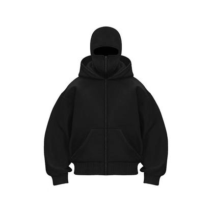 AeroPeak High - Neck Hooded Sweatshirt – Urban Outdoor Warmth - Terozi