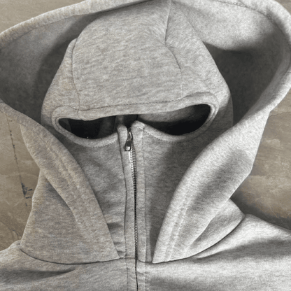AeroPeak High - Neck Hooded Sweatshirt – Urban Outdoor Warmth - Terozi