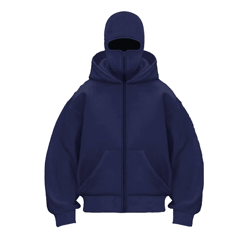 AeroPeak High - Neck Hooded Sweatshirt – Urban Outdoor Warmth - Terozi