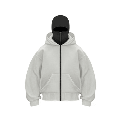 AeroPeak High - Neck Hooded Sweatshirt – Urban Outdoor Warmth - Terozi