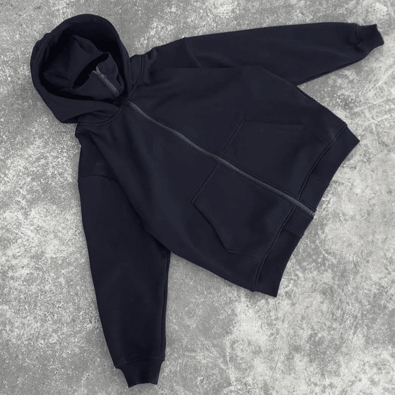 AeroPeak High - Neck Hooded Sweatshirt – Urban Outdoor Warmth - Terozi