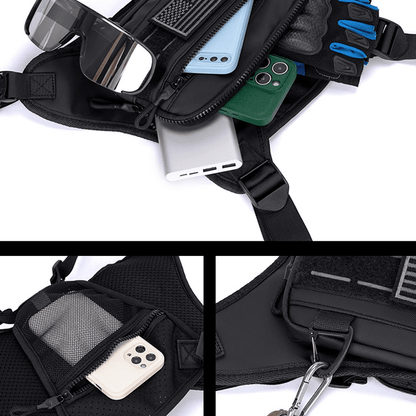 ArmorGrid Outdoor Tactical Vest – Fully Adjustable & Multi - Pocket Design - Terozi