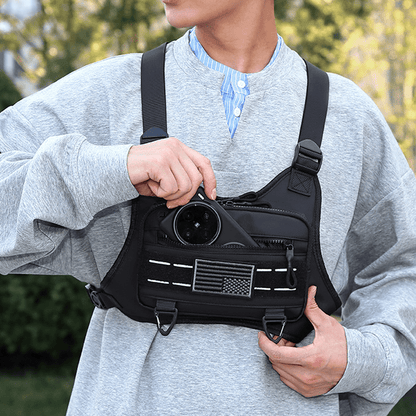 ArmorGrid Outdoor Tactical Vest – Fully Adjustable & Multi - Pocket Design - Terozi