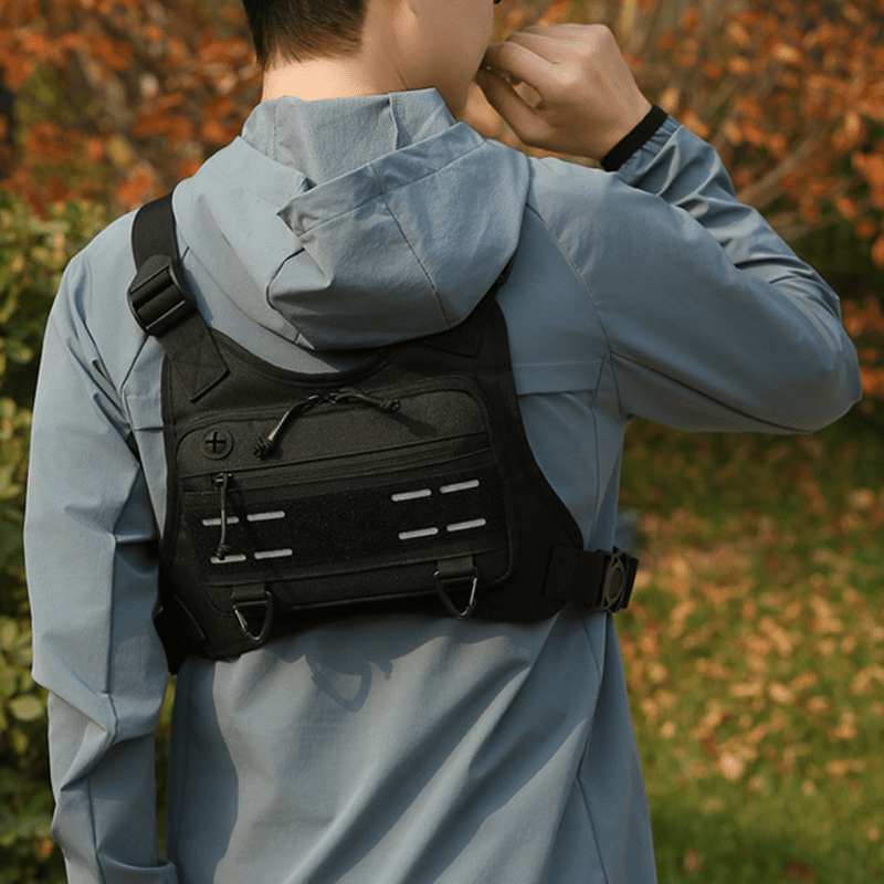 ArmorGrid Outdoor Tactical Vest – Fully Adjustable & Multi - Pocket Design - Terozi