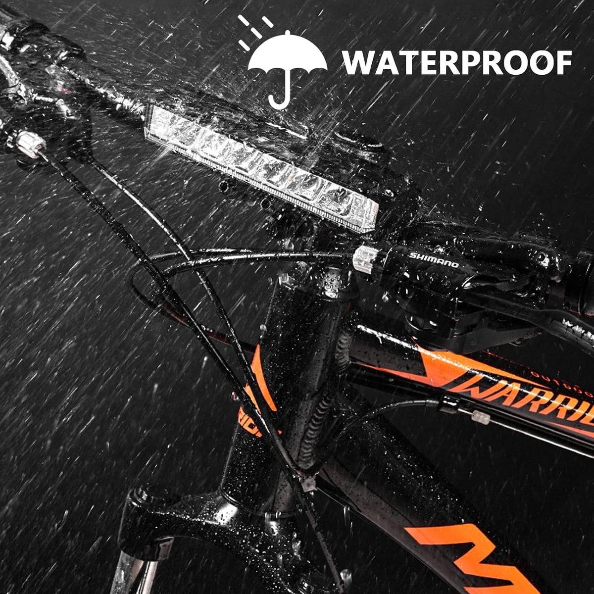 RideBeam™ Ultra-Bright USB Rechargeable Bike Headlight
