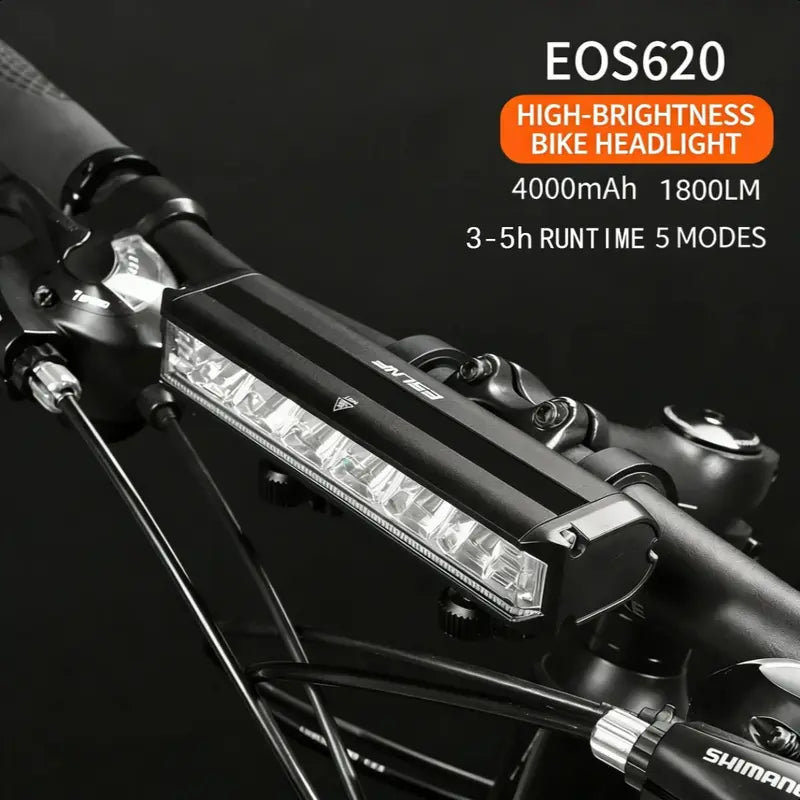 RideBeam™ Ultra-Bright USB Rechargeable Bike Headlight