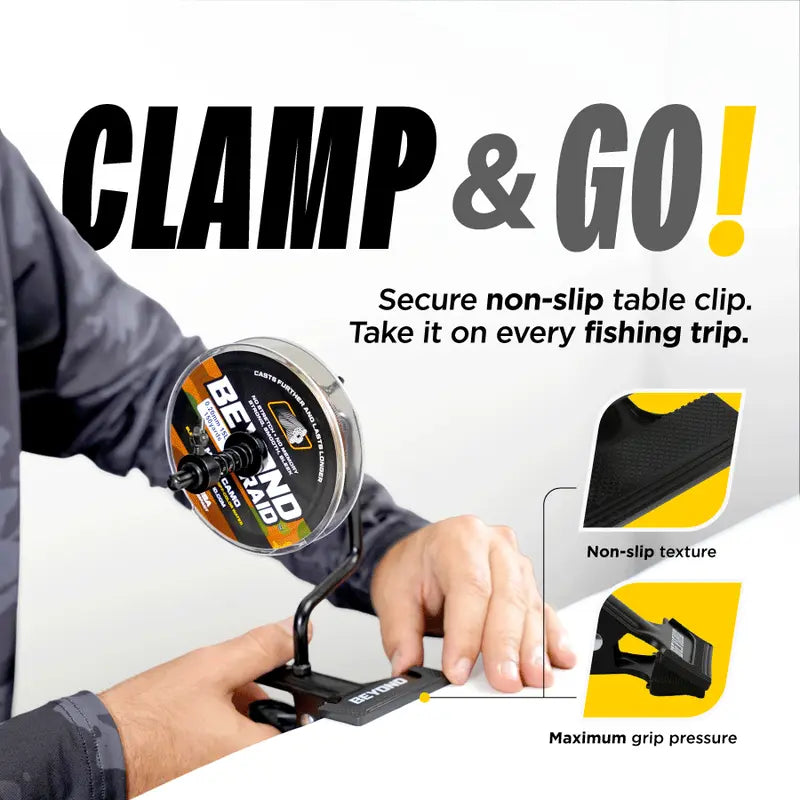 Beyond Fishing Line Spooler Table Clamp Station Winder Tool