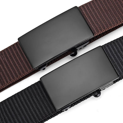 ForgeGear Retro Canvas Tactical Belt – Automatic Alloy Buckle ForgeGear - Terozi