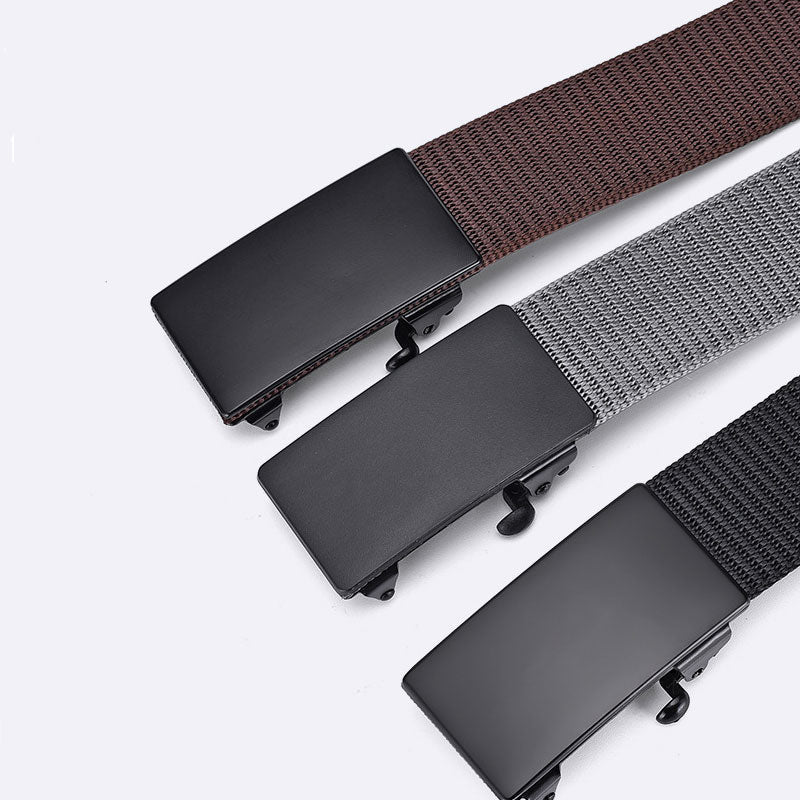 ForgeGear Retro Canvas Tactical Belt – Automatic Alloy Buckle ForgeGear - Terozi