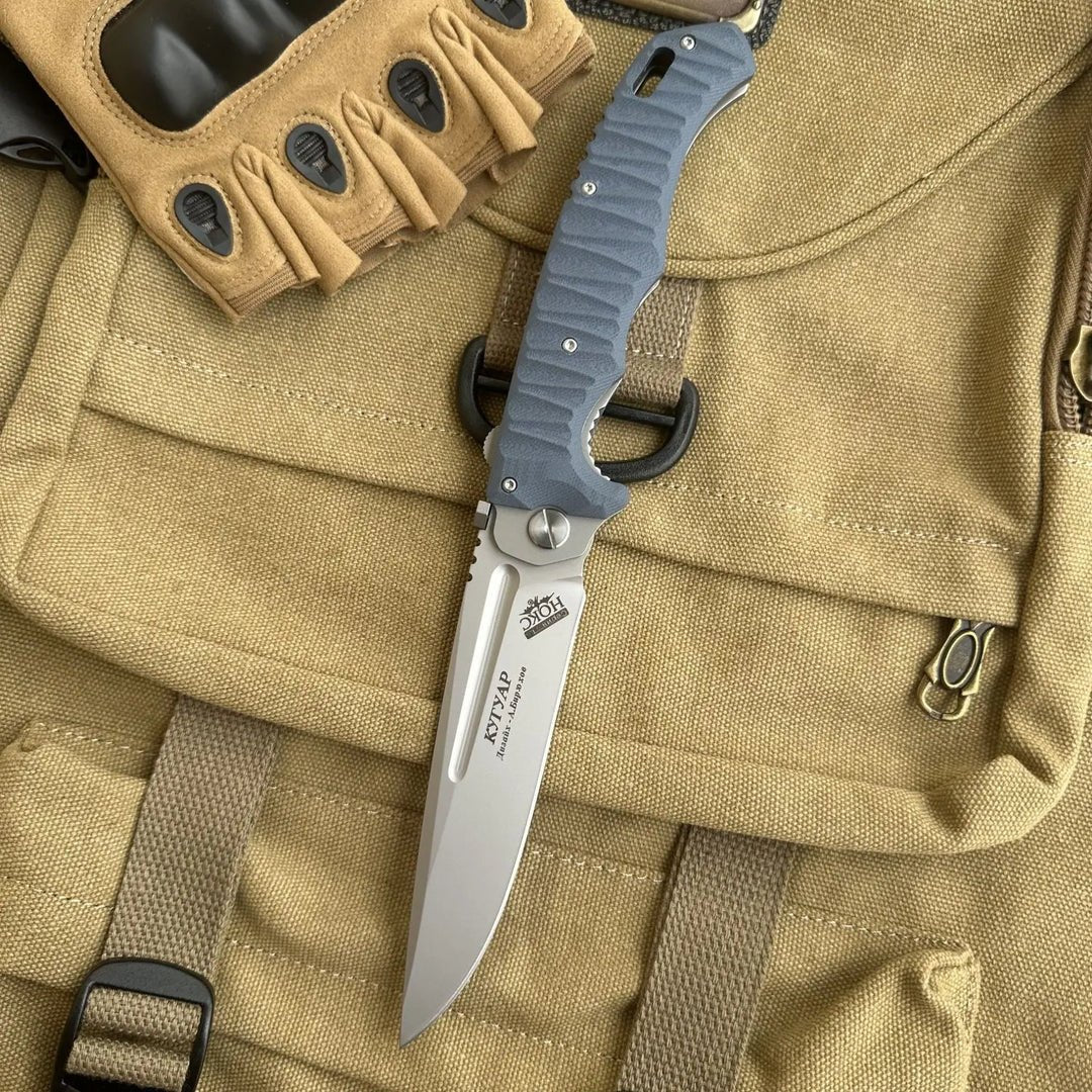 HOKC Folding Survival Knife – Outdoor EDC Tool - Terozi